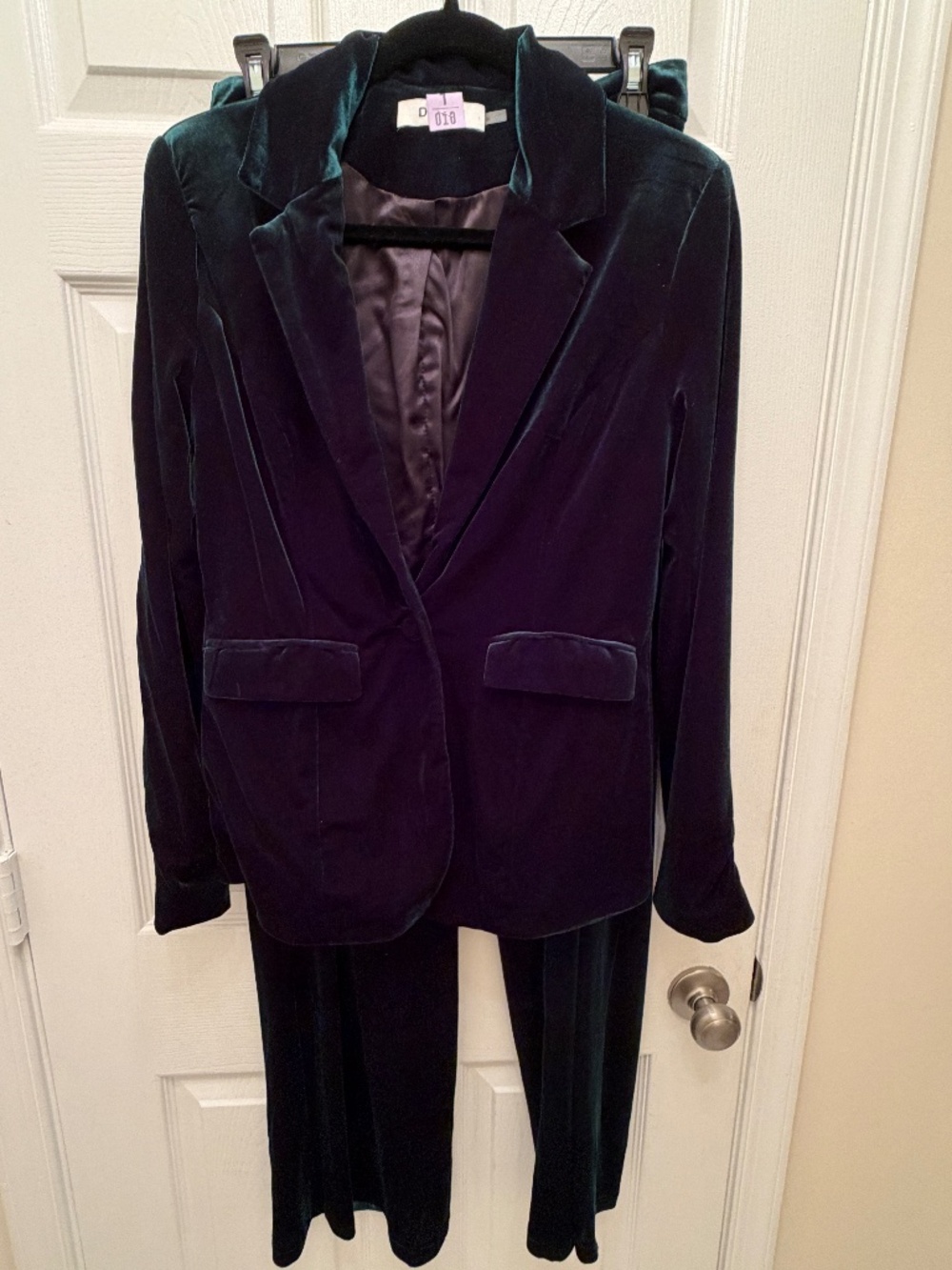 Green Velvet Suit